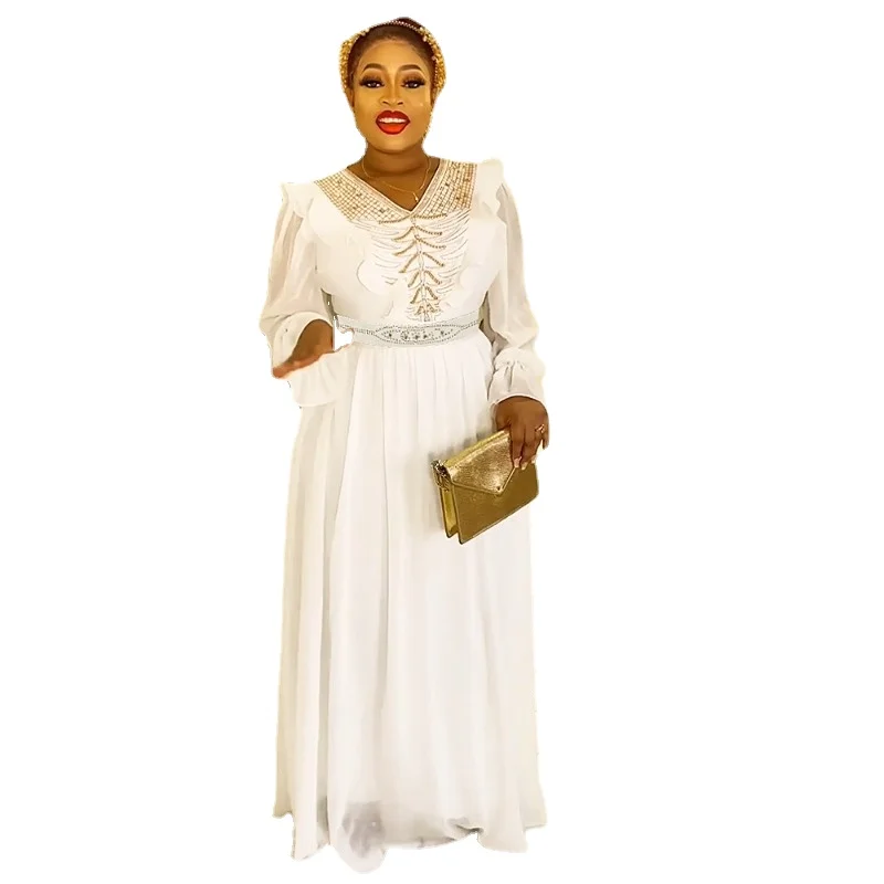Elegant Muslim Party Long Dresses Women With Sashes Islamic Clothing Abaya African Dresses Robe Musulman Djellaba Femme 2023
Elegant Muslim Party Long Dresses Women With Sashes Islamic Clothing Abaya African Dresses Robe Musulman Djellaba Femme 2023