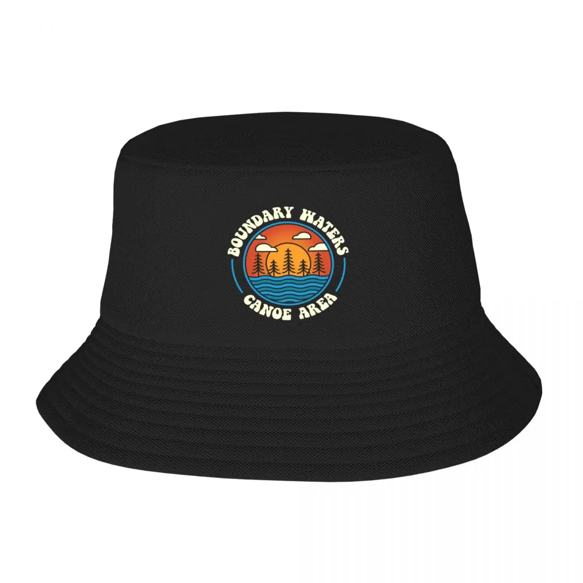 

New Boundary Waters Canoe Area Minnesota BWCA Bucket Hat Vintage Beach Outing derby hat Hat For Women 2023 Men's