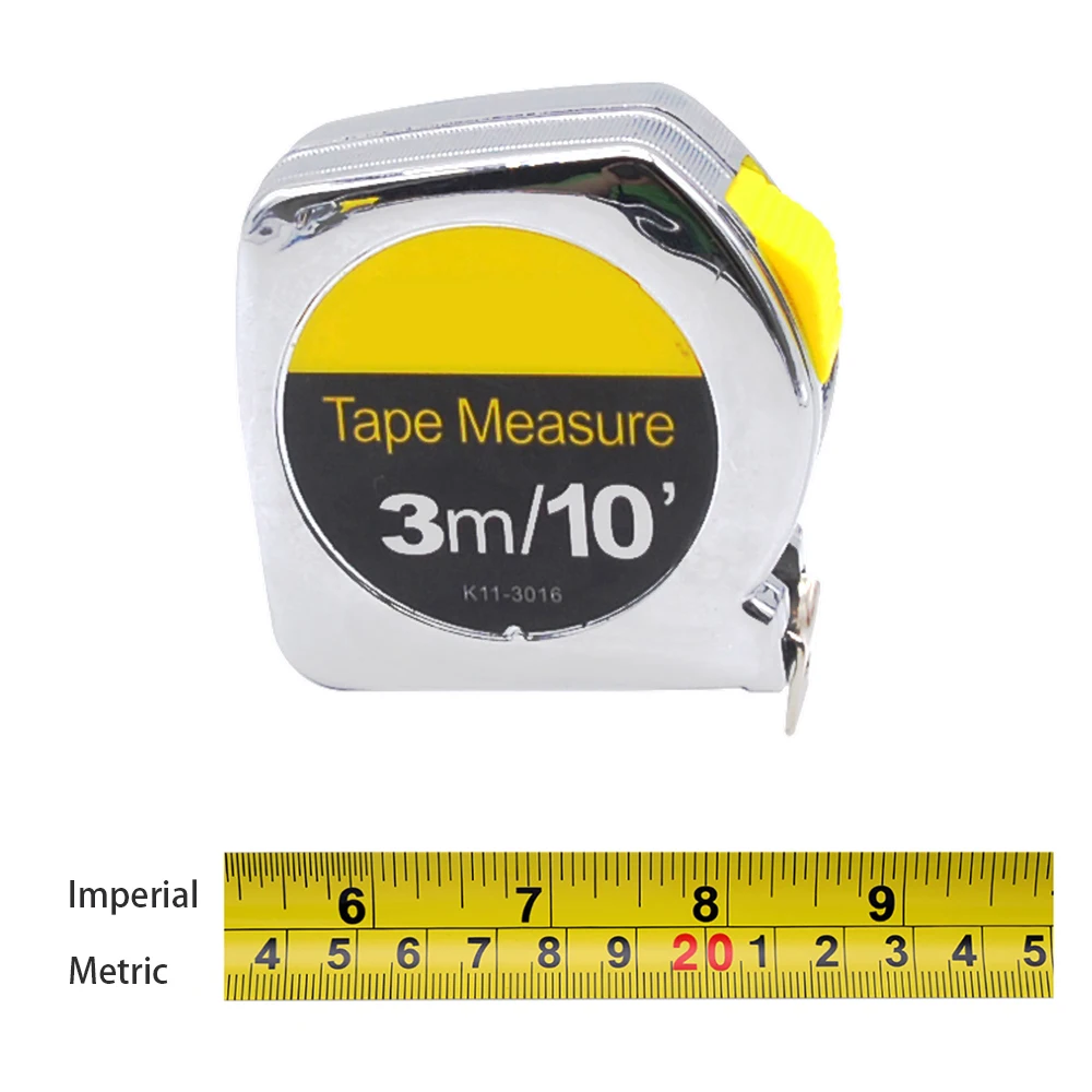 Thickened Steel Measuring Tape Mesure 3M Metric 10Ft Inch Stainless Steel Wear-Resistant Tape Measure For Construction Tools
Thickened Steel Measuring Tape Mesure 3M Metric 10Ft Inch Stainless Steel Wear-Resistant Tape Measure For Construction Tools