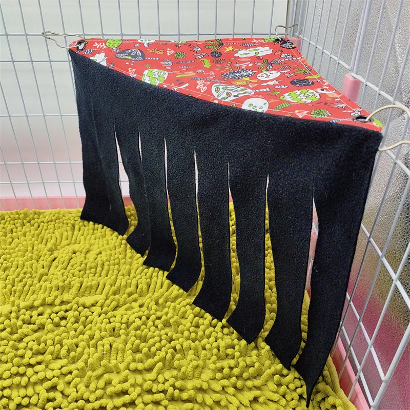 Guinea Pig Hammock Pet Hideout Cage Accessories Hamster Tent Nest Bed Corner Tassel Shelter for Chinchilla Hedgehog Squirrel Guinea Pig Hammock Pet Hideout Cage Accessories Hamster Tent Nest Bed Corner Tassel Shelter for Chinchilla Hedgehog Squirrel
