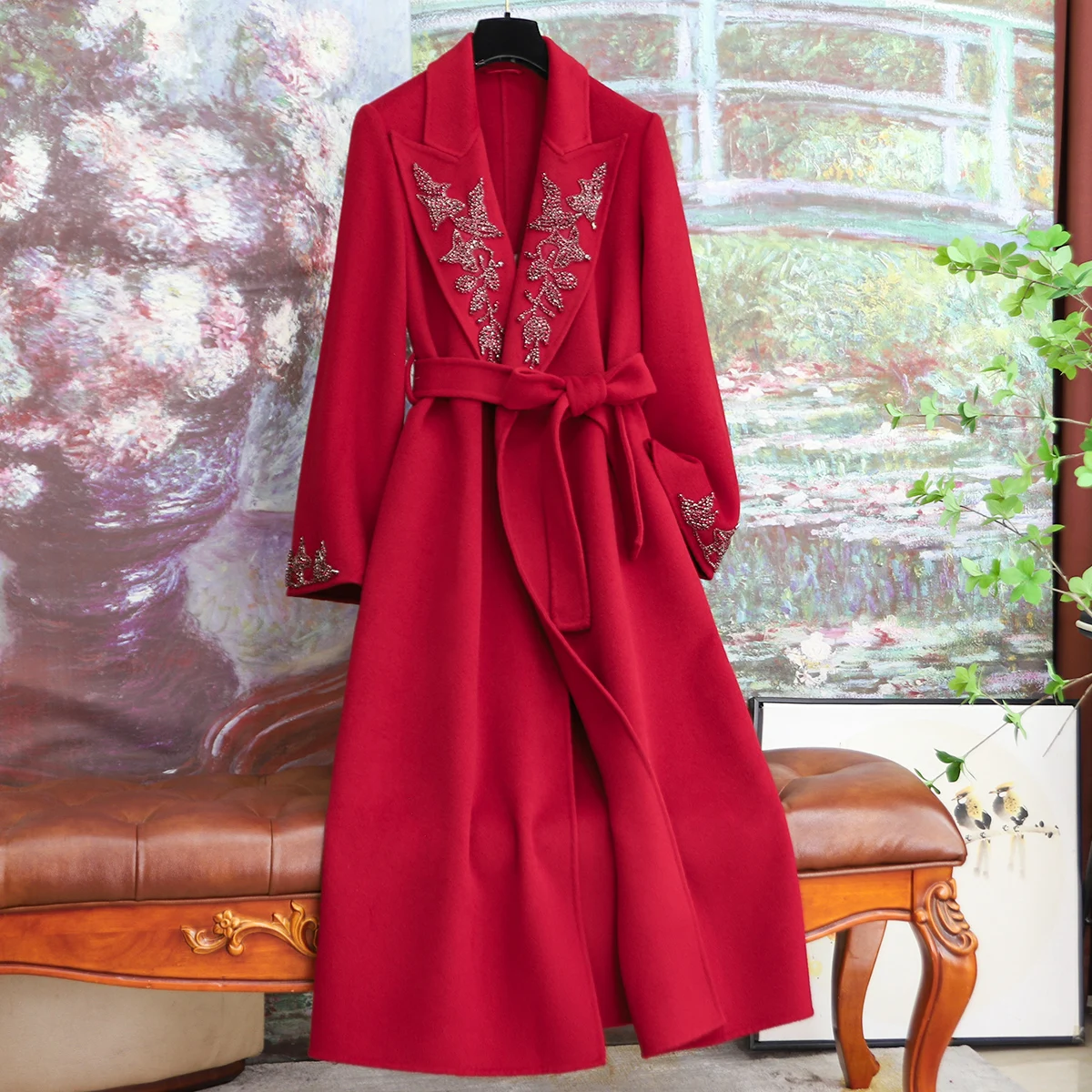Light Luxury Handmade Beaded Red Dance Sleeve Cashmere Coat Women Winter 2023 High Definition Models Formal Dresses Prom Dresses
Light Luxury Handmade Beaded Red Dance Sleeve Cashmere Coat Women Winter 2023 High Definition Models Formal Dresses Prom Dresses