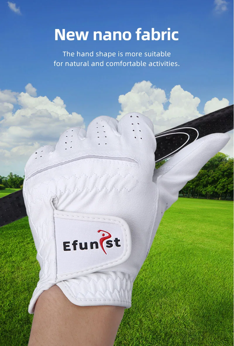 Golf Gloves Men's Glove Left/Right Hand Soft white Dark Grey 2 color particles Breathable Namib Swing Putting Training Gloves Golf Gloves Men's Glove Left/Right Hand Soft white Dark Grey 2 color particles Breathable Namib Swing Putting Training Gloves