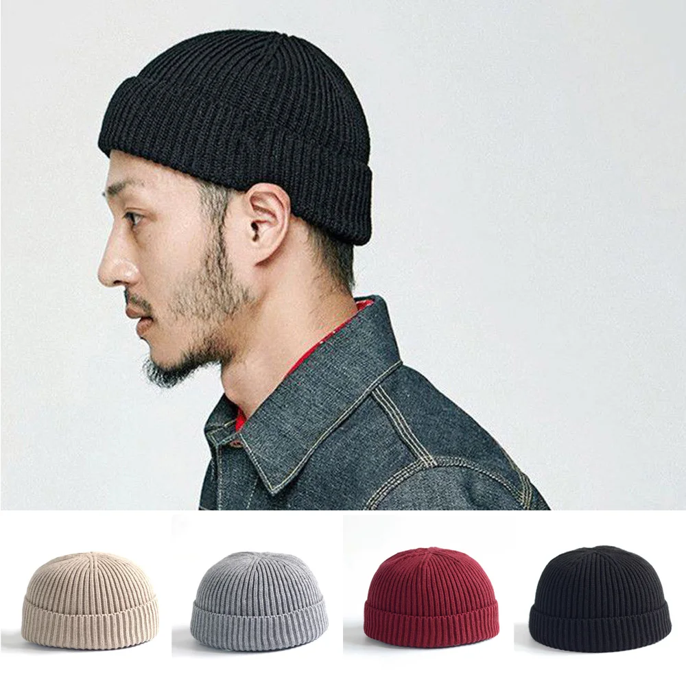 Mens Womens Knitted Hat Beanie Skullcap Sailor Docker Fisherman Cuff Brimless Cap Rogue Melon Fur Hats Knitted Woolen Hat
Mens Womens Knitted Hat Beanie Skullcap Sailor Docker Fisherman Cuff Brimless Cap Rogue Melon Fur Hats Knitted Woolen Hat