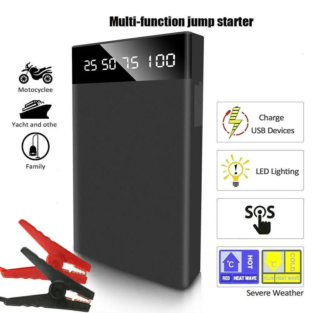 

Jump Starter 600A Car Battery Charger for Auto Power Bank Booster 12V Starting Device Petrol Diesel car jump starter power bank