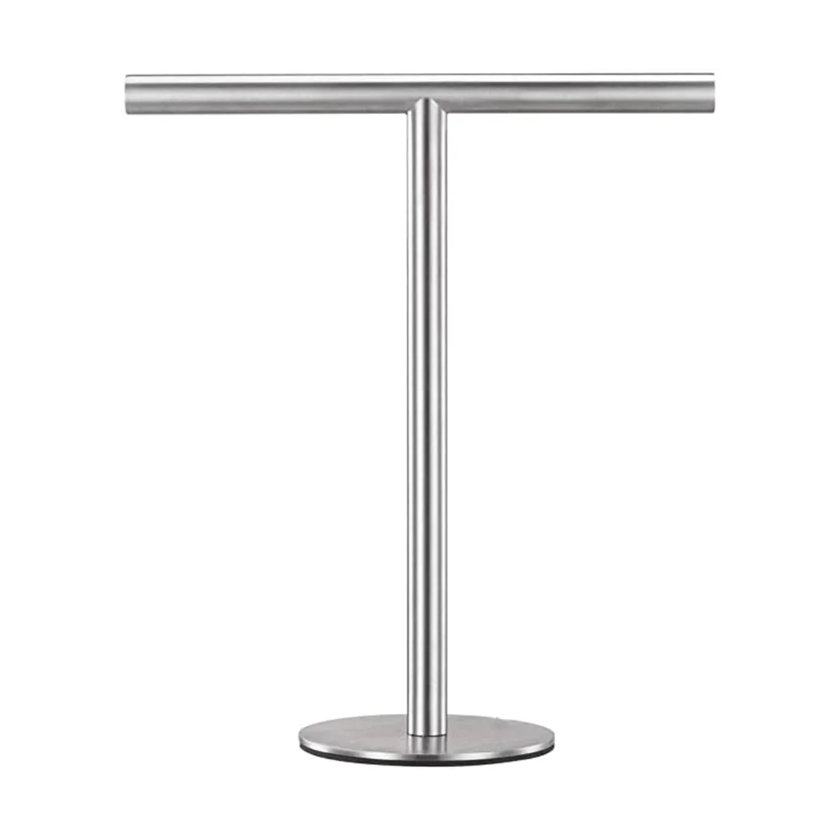 Brushed Finish Standing Towel Rack, Heavy Duty Base, Stainless Steel T-Shaped Hand Towel Stand for Bathroom, Kitchen.
Brushed Finish Standing Towel Rack, Heavy Duty Base, Stainless Steel T-Shaped Hand Towel Stand for Bathroom, Kitchen.
