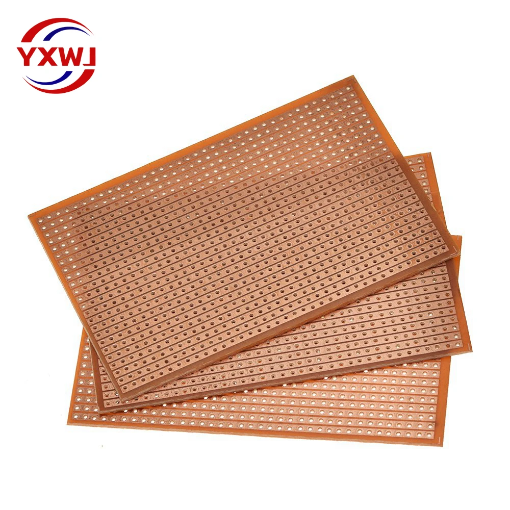 10PCS DIY 6.4x9.5 6.4*9.5CM Prototype Paper PCB Universal Experiment Matrix Circuit Board Single Row Continuous Hole 64x95mm
10PCS DIY 6.4x9.5 6.4*9.5CM Prototype Paper PCB Universal Experiment Matrix Circuit Board Single Row Continuous Hole 64x95mm