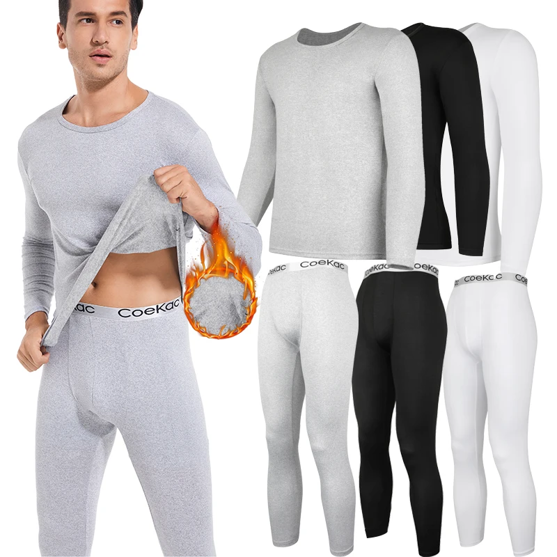 Men's Ultra Soft Thermal Underwear Long Johns Sets with Fleece Lined Long Sleeve Tops and Pants 2 pieces Base Layer Set Winter
Men's Ultra Soft Thermal Underwear Long Johns Sets with Fleece Lined Long Sleeve Tops and Pants 2 pieces Base Layer Set Winter