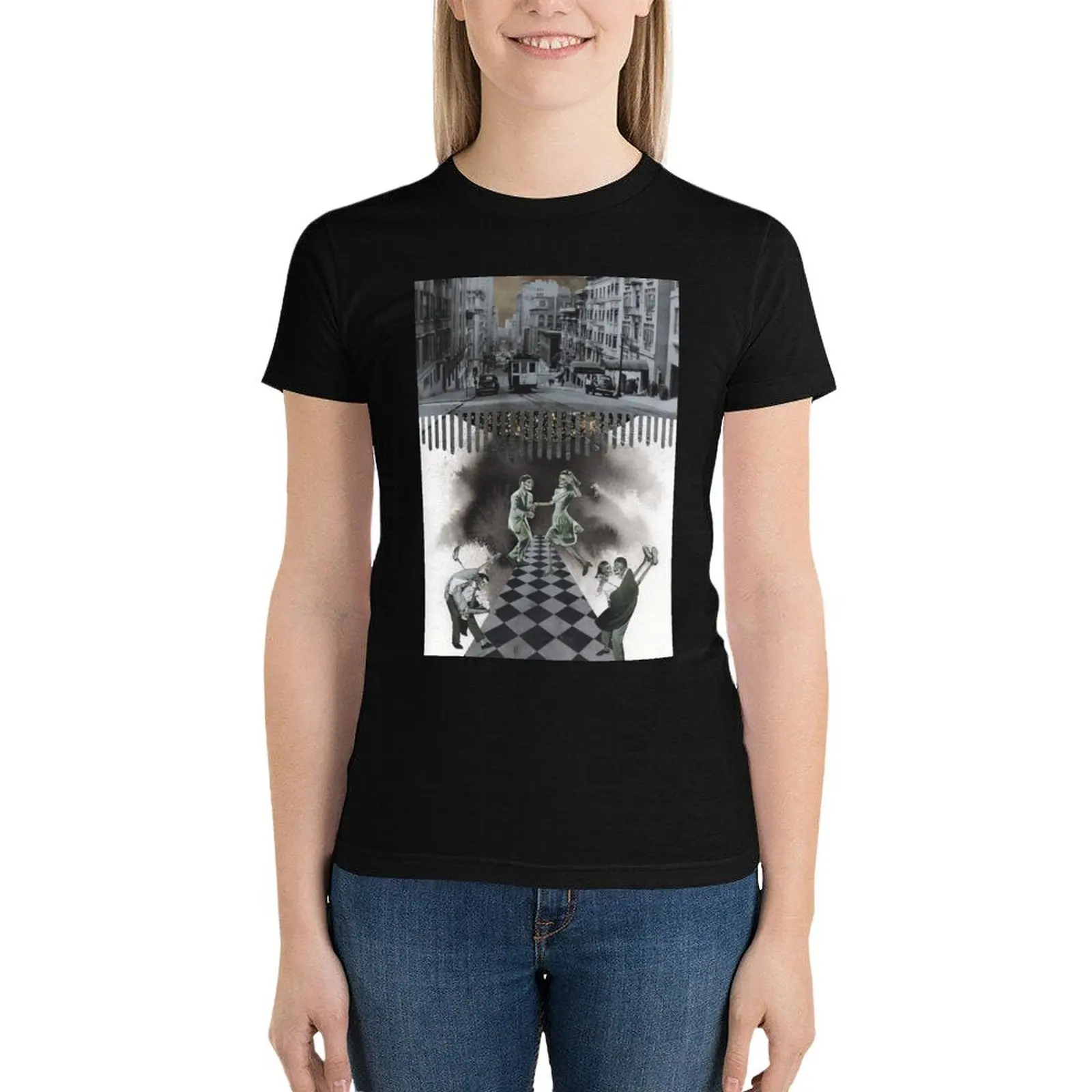 Dead Man's Bones T-Shirt animal print shirt for girls summer tops workout shirts for Women loose fit
Dead Man's Bones T-Shirt animal print shirt for girls summer tops workout shirts for Women loose fit