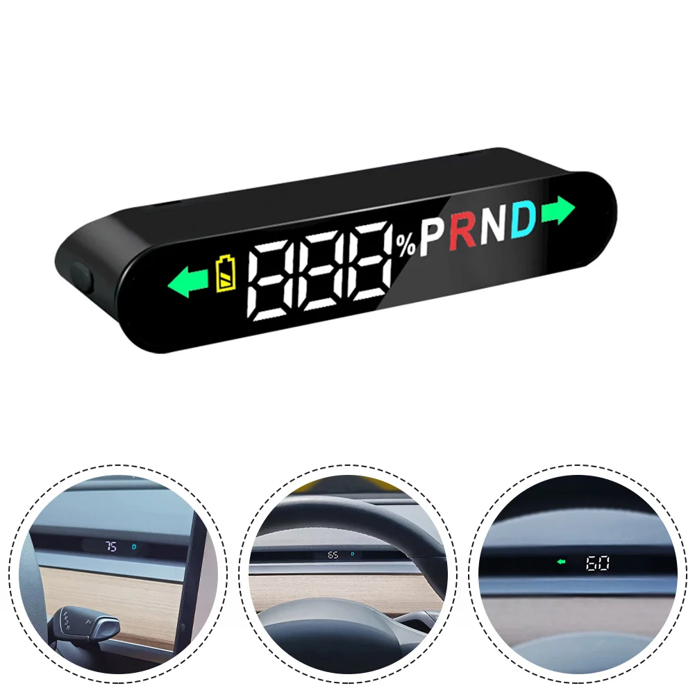 1x Auto Black Car HUD Head-up Display 12V LED For Tesla Model 3 Mode Y Electronic Speedometer Signal Gear ABS+PC Car Electronics
1x Auto Black Car HUD Head-up Display 12V LED For Tesla Model 3 Mode Y Electronic Speedometer Signal Gear ABS+PC Car Electronics