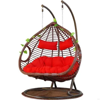 더블 곤돌라, 등나무 의자, 실내 침대, 가정용 게으른 의자, 빨간색 걸이식 의자, 야외 그네, 발코니, 요람