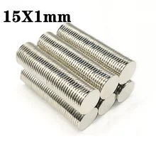 30Pcs 15x1 mm Neodymium Magnet 15mm x 1mm N35 NdFeB Permanent Small Round Super Powerful Strong Magnetic Magnets Disc 15x1 mm
30Pcs 15x1 mm Neodymium Magnet 15mm x 1mm N35 NdFeB Permanent Small Round Super Powerful Strong Magnetic Magnets Disc 15x1 mm