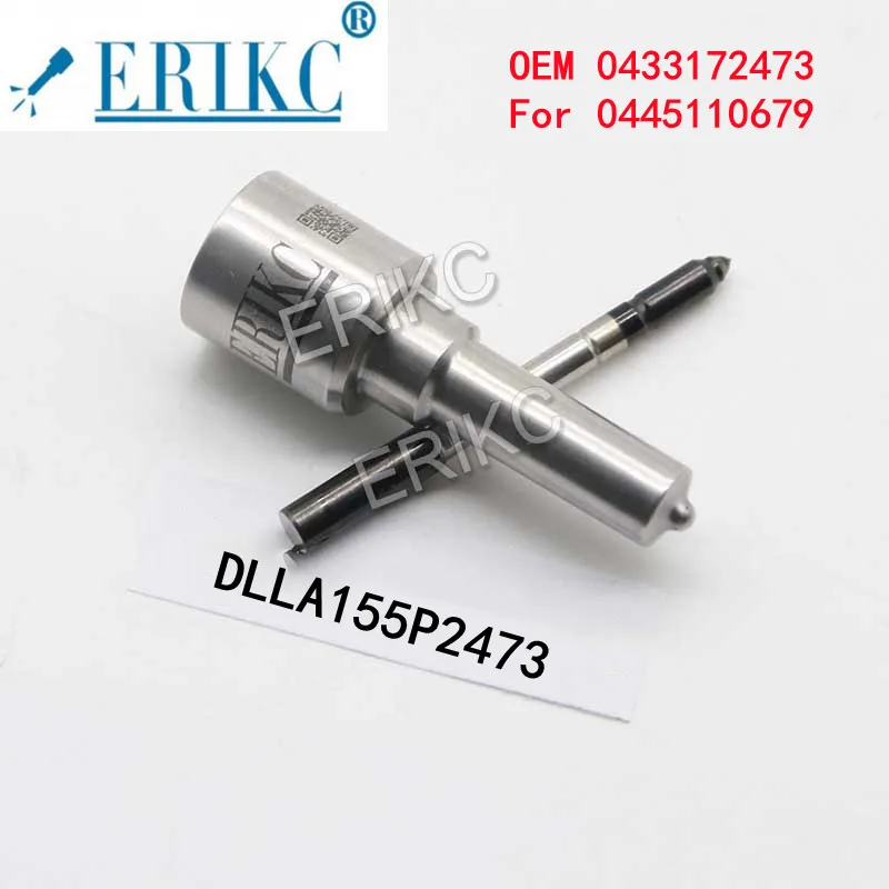 ERIKC DLLA155P2473 Common Rail Injector Nozzle Assembly DLLA 155P 2473 OEM 0 433 172 473 For 0445110679
ERIKC DLLA155P2473 Common Rail Injector Nozzle Assembly DLLA 155P 2473 OEM 0 433 172 473 For 0445110679