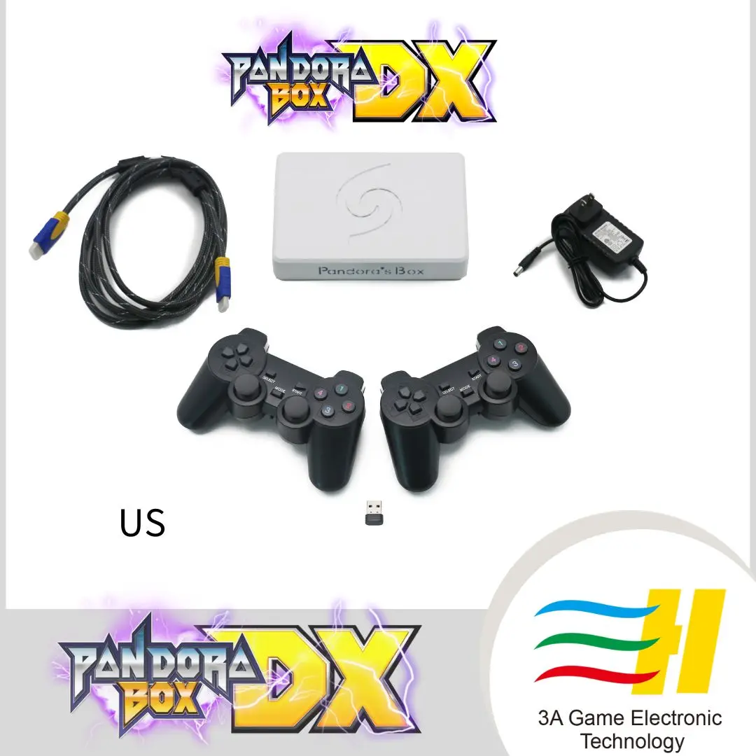 

Pandora Box Dx Special Retro Game Board GamePad Set 5018 in 1 Support VGA HDMI Output 3P/4P/3D Save Game Connect Game Controller