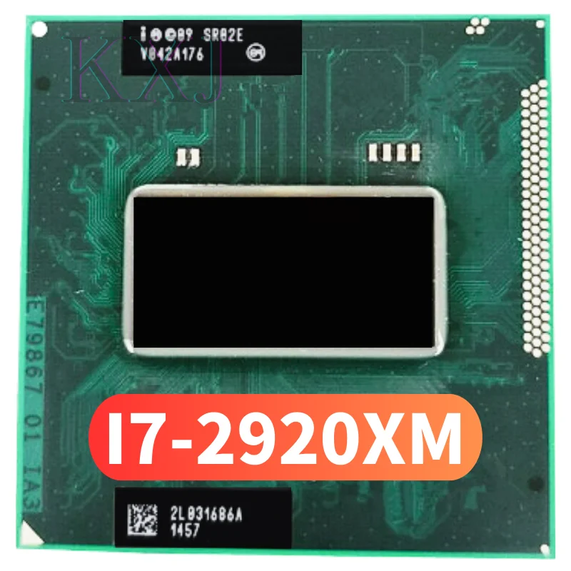 

Intel Core I7-2920XM SR02E Processor i7 2920XM notebook Laptop CPU Socket G2 rPGA988B Suitable for HM65 75 76 77 chipset laptop