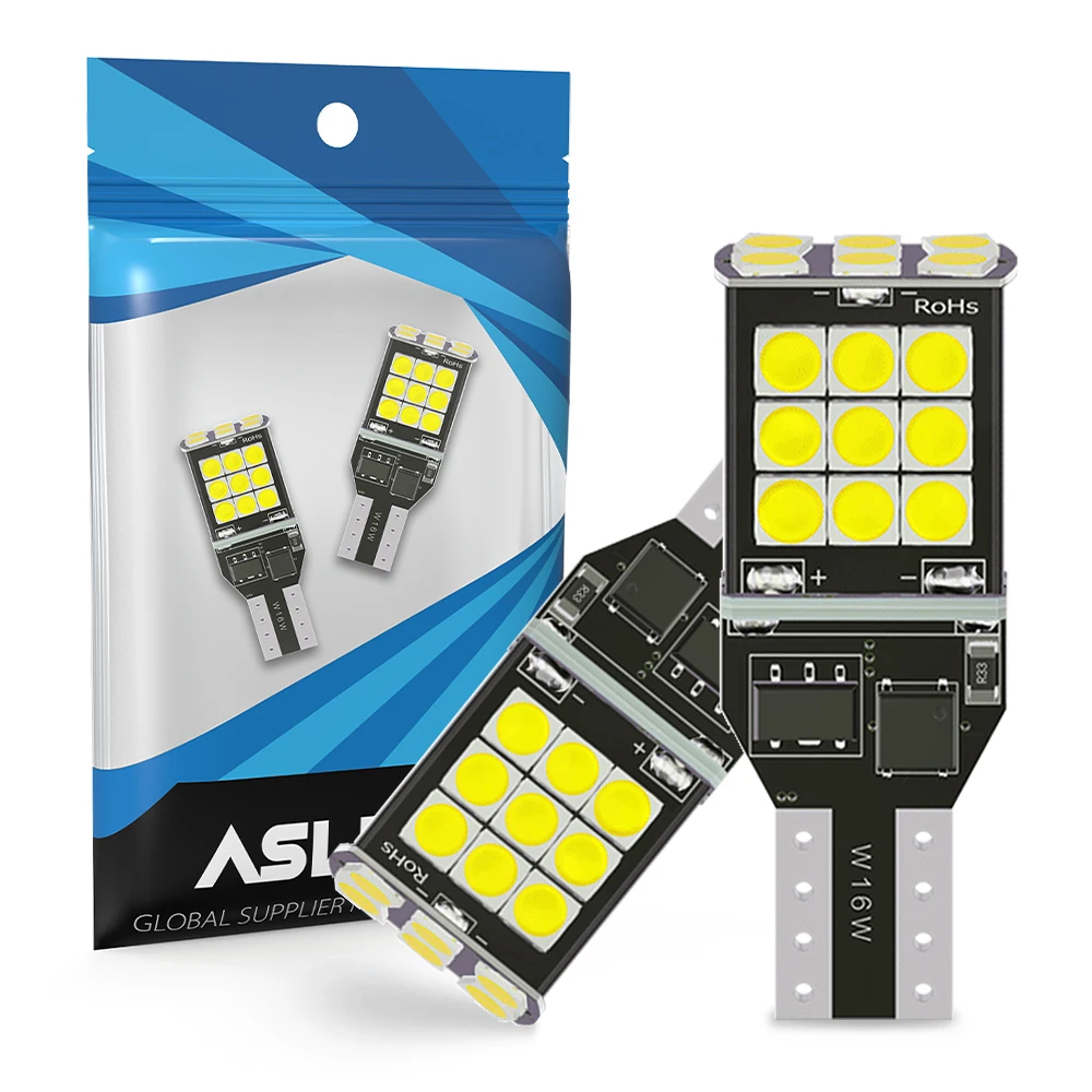 2pcs T15 W16W LED Backup Light Reserve Lamp Canbus Bulbs 3030 24chips NO Error High power LED Canbus 921 912 W16W Car LED Bulb
2pcs T15 W16W LED Backup Light Reserve Lamp Canbus Bulbs 3030 24chips NO Error High power LED Canbus 921 912 W16W Car LED Bulb