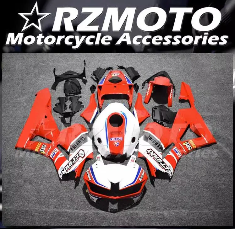 Новый комплект обтекателей из АБС-пластика, подходит для HONDA CBR600RR F5 2013 2014 2015 2016 2017 13 14 15 16 17 18, кузов красного и белого цвета на заказ
Новый комплект обтекателей из АБС-пластика, подходит для HONDA CBR600RR F5 2013 2014 2015 2016 2017 13 14 15 16 17 18, кузов красного и белого цвета на заказ
