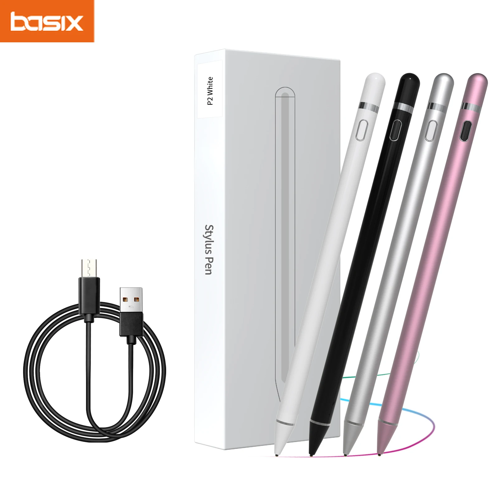 Basix Universal Stylus Pen for Tablet Mobile Phone Touch Pen for IOS Android Windows for apple Ipad Pencil for XIAOMI Stylus
Basix Universal Stylus Pen for Tablet Mobile Phone Touch Pen for IOS Android Windows for apple Ipad Pencil for XIAOMI Stylus