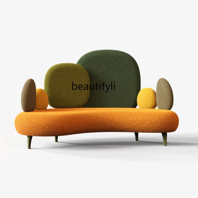 Succulent Sofa Small Apartment Lazy Fabric Sofa Designer Model accent chairs for living room vanity chair furniture
Succulent Sofa Small Apartment Lazy Fabric Sofa Designer Model accent chairs for living room vanity chair furniture