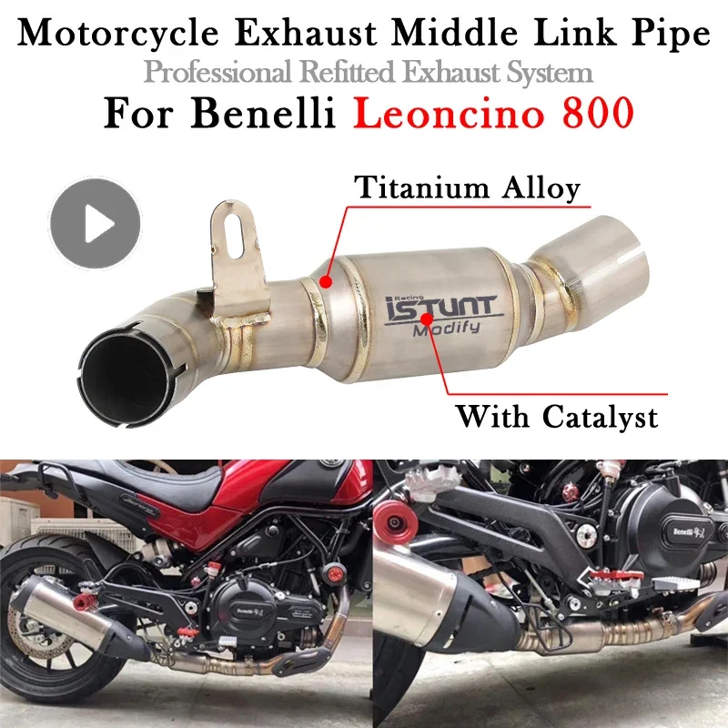 Выхлопная труба для мотоцикла Benelli Leoncino 800, из титанового сплава
Выхлопная труба для мотоцикла Benelli Leoncino 800, из титанового сплава