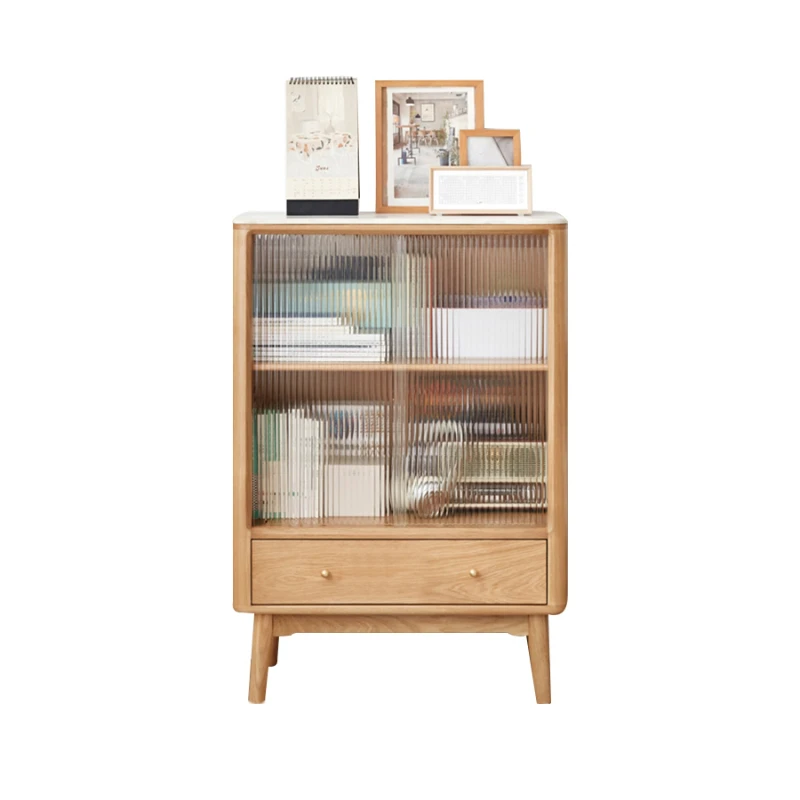 Pure solid wood rock panel edge cabinet, small unit type log storage, oak living room minimalist
Pure solid wood rock panel edge cabinet, small unit type log storage, oak living room minimalist