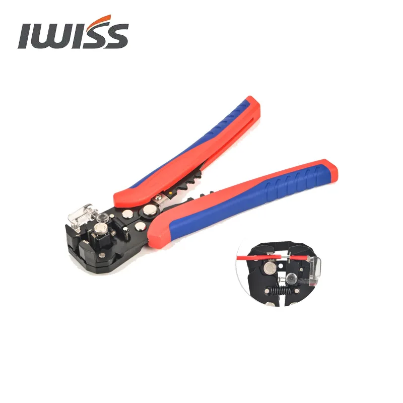 IWISS HS-D2 Automatic Wire Strippers Stripping Multi-Function Tools 6.0Mm2 Max For Crimping Insulated And Non-Insulated Terminal
IWISS HS-D2 Automatic Wire Strippers Stripping Multi-Function Tools 6.0Mm2 Max For Crimping Insulated And Non-Insulated Terminal