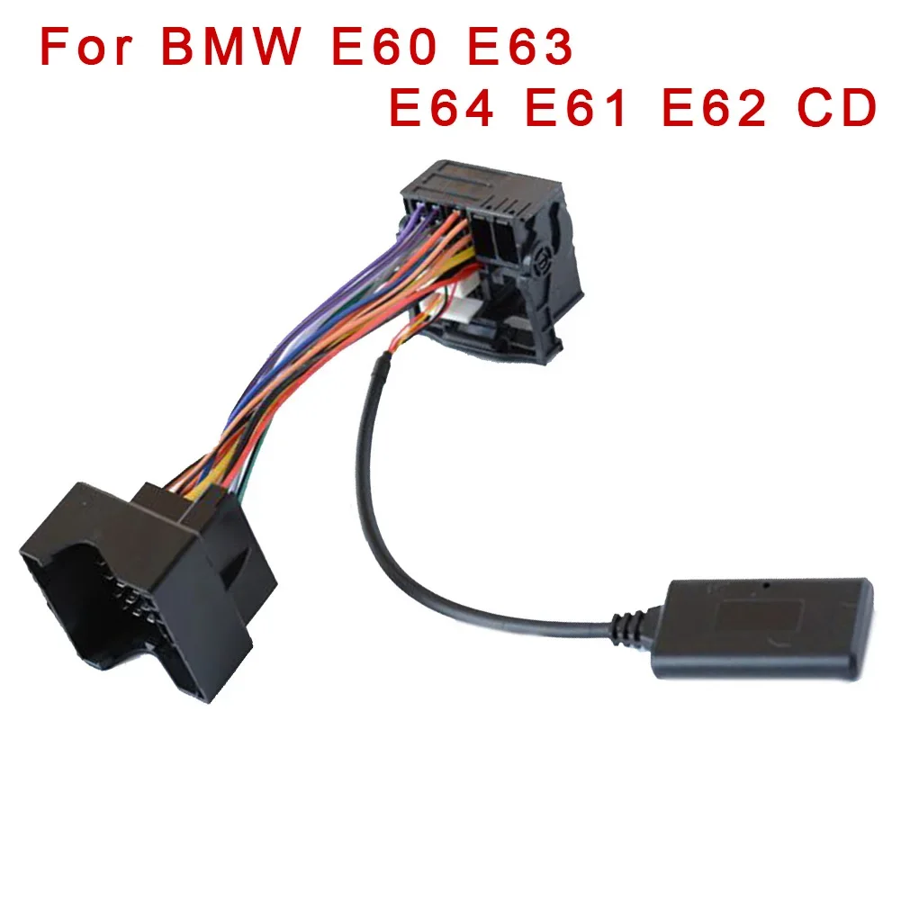 1 X Bluetooth Audio AUX Cable Fit For BMW E61 E62 Model 12-pin Interface Big Plug Bluetooth 5.0 Version JieRui-BT 5908 AUX Cable
1 X Bluetooth Audio AUX Cable Fit For BMW E61 E62 Model 12-pin Interface Big Plug Bluetooth 5.0 Version JieRui-BT 5908 AUX Cable