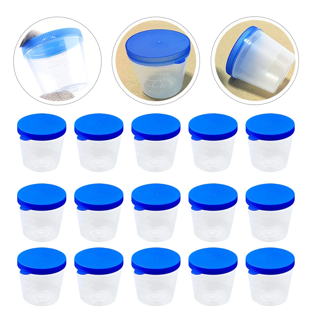 Cups Urine Specimen Cup Sample Sterile Lids Containers Collection Container Test Pregnancy Measuring Liquid Lab Sputum
Cups Urine Specimen Cup Sample Sterile Lids Containers Collection Container Test Pregnancy Measuring Liquid Lab Sputum