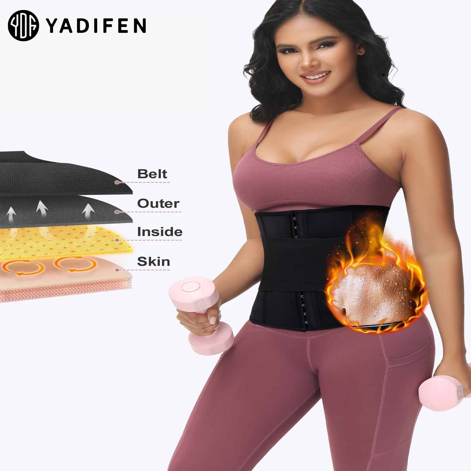 YADIFEN Waist Trainer Cincher Postpartum Double Belt Corset For Women Adjustable Corset Belly Reducing Fajas Girdle Firm Shaper
YADIFEN Waist Trainer Cincher Postpartum Double Belt Corset For Women Adjustable Corset Belly Reducing Fajas Girdle Firm Shaper