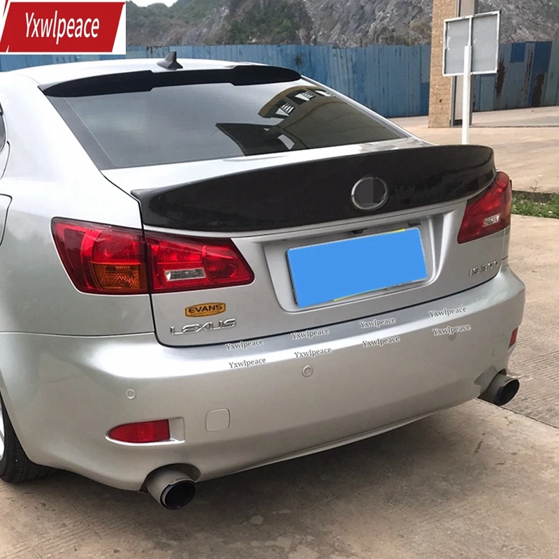 For Lexus IS Series IS250 IS300 IS350 Spoiler 2006-2011 Real Carbon fiber/FRP Rear Trunk Spoiler Wing 
For Lexus IS Series IS250 IS300 IS350 Spoiler 2006-2011 Real Carbon fiber/FRP Rear Trunk Spoiler Wing