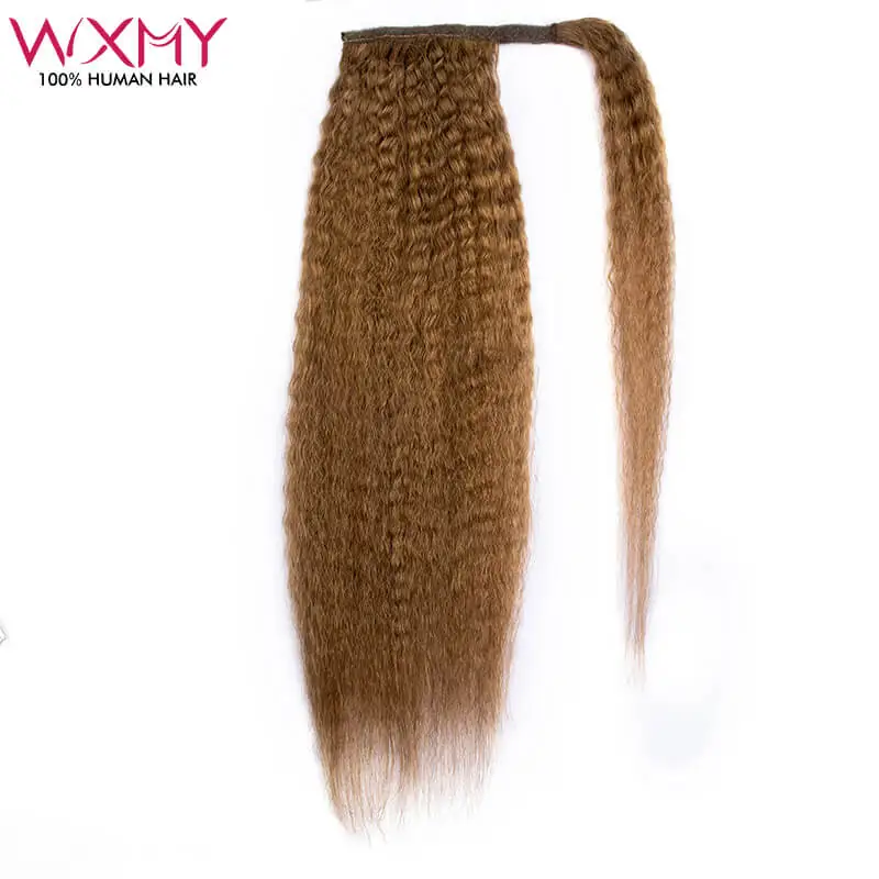 Real Remy Hair Ponytail Humanhair Extensions Brown Kinky Straight Wrap Around Ponytail Extension For Women 14"-22" Free Shipping
Real Remy Hair Ponytail Humanhair Extensions Brown Kinky Straight Wrap Around Ponytail Extension For Women 14"-22" Free Shipping