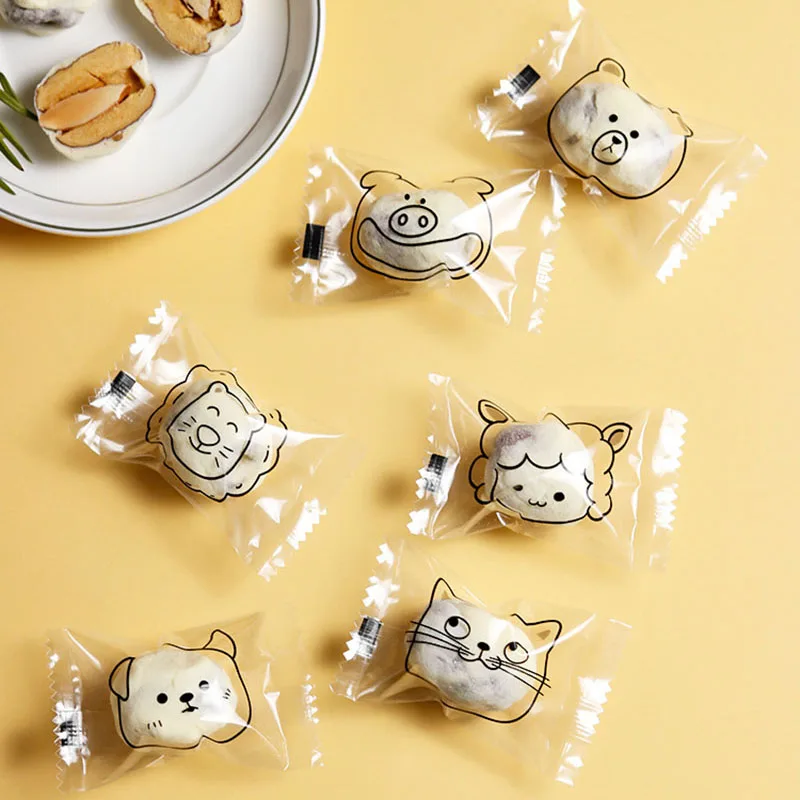 2022 100pcs/lot Cute Animal Head Decor Simple Style Transparent Cartoon Cookies Packaging Bag Baby Birthday Party Dessert Bags
2022 100pcs/lot Cute Animal Head Decor Simple Style Transparent Cartoon Cookies Packaging Bag Baby Birthday Party Dessert Bags