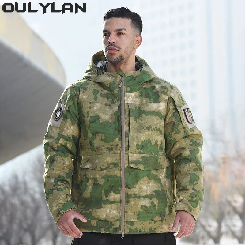 Outdoor Sports Camouflage Warm Windbreaker Assault Suit Tactical Cotton Jacket for Men Heat Reflective Winter
Outdoor Sports Camouflage Warm Windbreaker Assault Suit Tactical Cotton Jacket for Men Heat Reflective Winter