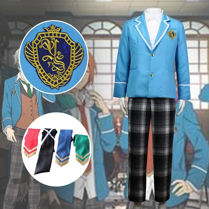 Женский комплект звезд Косплей Рыцари Tsukinaga Leo Trickstar Hokuto Hidaka Narukami Akehoshi Subaru школьная форма JK DK костюм
Женский комплект звезд Косплей Рыцари Tsukinaga Leo Trickstar Hokuto Hidaka Narukami Akehoshi Subaru школьная форма JK DK костюм