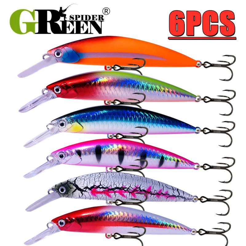 6PCS 90mm 30g Heavy Sinking Minnow Fishing Lures Rolling Wobblers Artificial Hard Baits Jerkbait for Seabass Fishing Lure
6PCS 90mm 30g Heavy Sinking Minnow Fishing Lures Rolling Wobblers Artificial Hard Baits Jerkbait for Seabass Fishing Lure