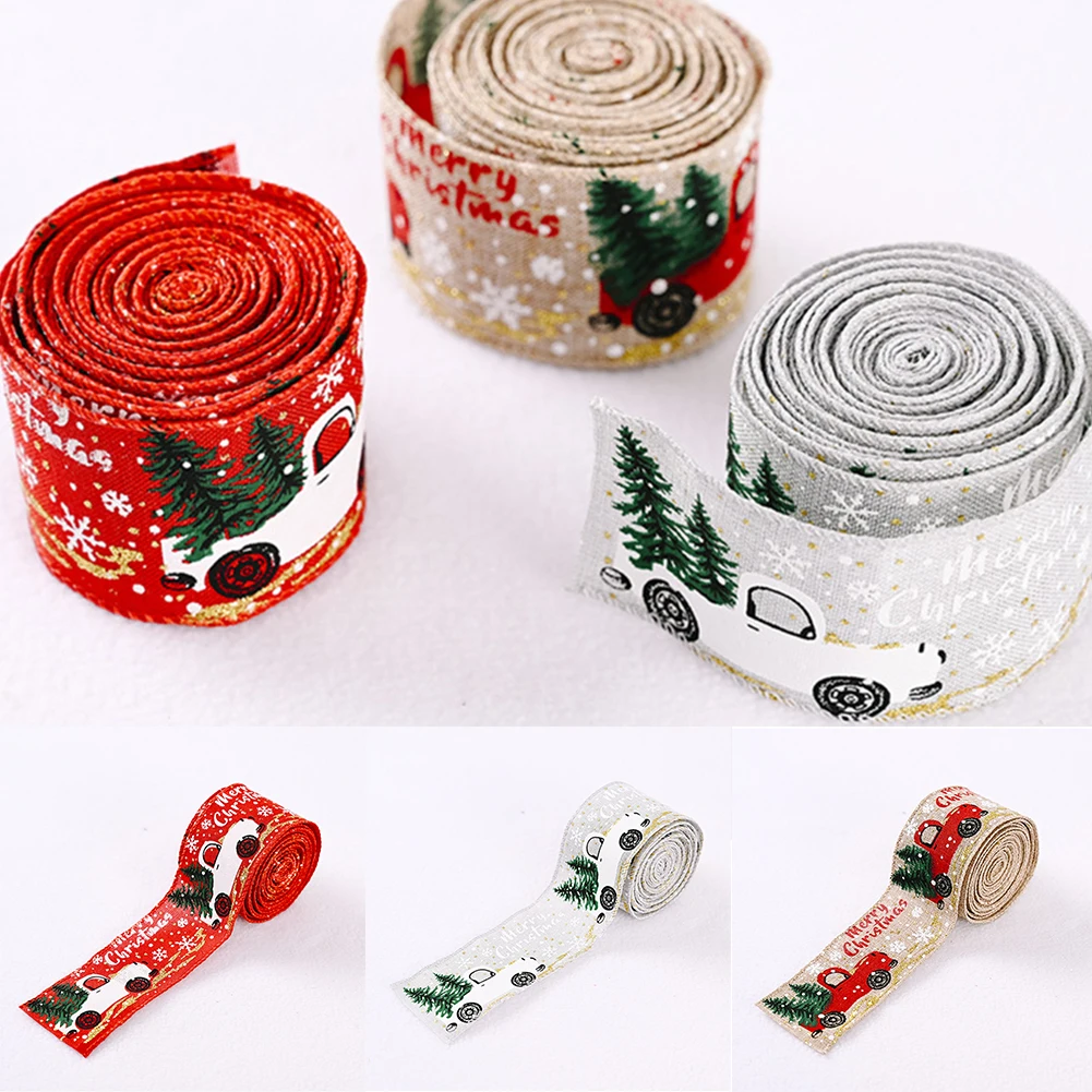 Christmas Ribbon For Gift Wrapping Wedding Decoration Hair Xmas Bowknot DIY Production Home Party Festive Decor Materials 5cmx5m
Christmas Ribbon For Gift Wrapping Wedding Decoration Hair Xmas Bowknot DIY Production Home Party Festive Decor Materials 5cmx5m