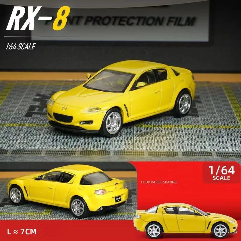 1/64 Mazda RX-8 спортивный автомобиль моделирование сплава Модель автомобиля литья под давлением игрушка маленький масштабная модель автомобиля коллекция миниатюрный модель, подарок для детей
1/64 Mazda RX-8 спортивный автомобиль моделирование сплава Модель автомобиля литья под давлением игрушка маленький масштабная модель автомобиля коллекция миниатюрный модель, подарок для детей