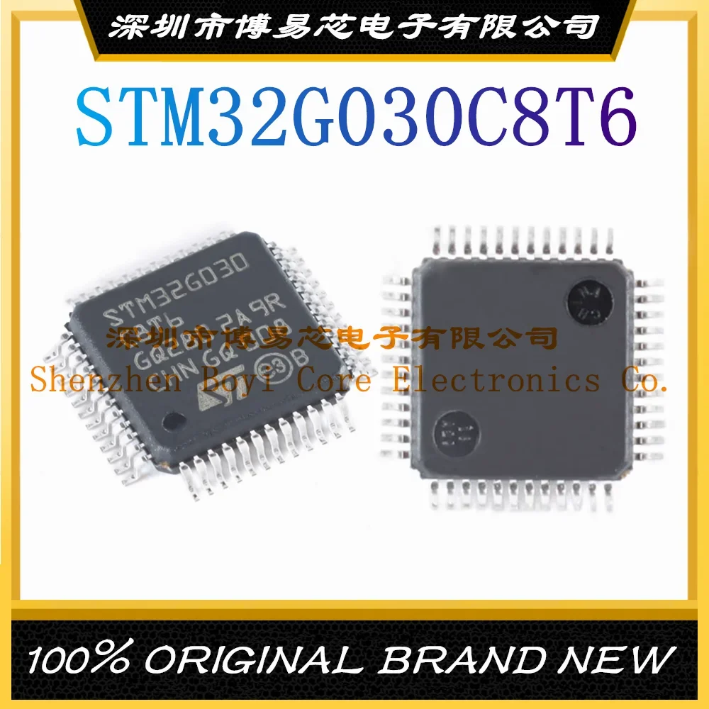 

STM32G030C8T6 Package LQFP-48 Brand new original authentic microcontroller IC chip