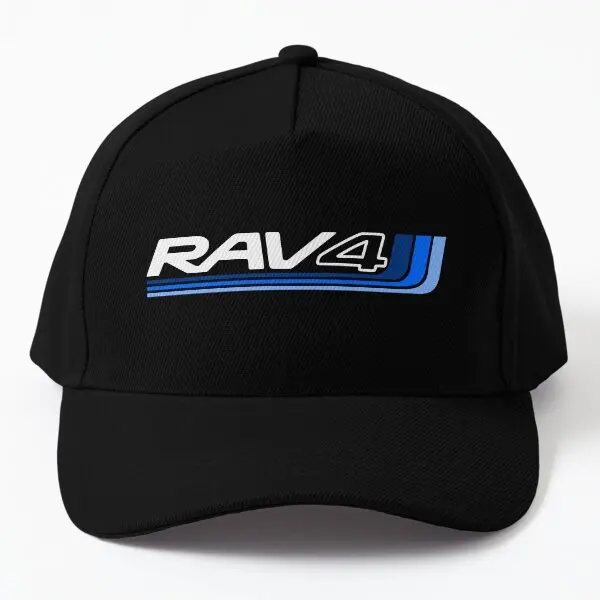 

Rav4 Heritage Blues Color Artwork Baseball Cap Hat Sun Casual Casquette Boys Sport Black Outdoor Solid Color Spring Bonnet