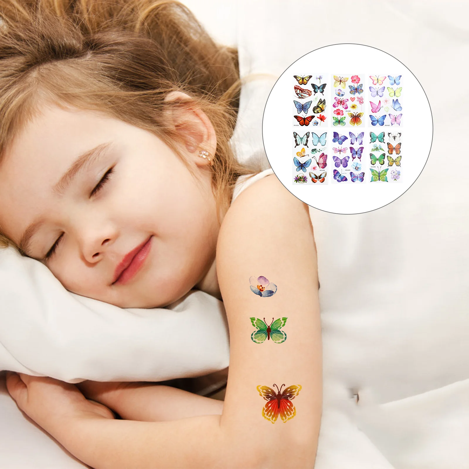 12 Sheets Butterfly Tattoo Stickers Makeup Beautiful Tattoos Body Ankle Christmas Butterflies Paper Arm Woman
12 Sheets Butterfly Tattoo Stickers Makeup Beautiful Tattoos Body Ankle Christmas Butterflies Paper Arm Woman