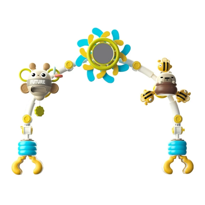 Baby Portable Clip on Design Crib Arch Toy Infant Stroller Hanging Toy Baby Crib Rattle Toy Soft Stroller Arch Toy
Baby Portable Clip on Design Crib Arch Toy Infant Stroller Hanging Toy Baby Crib Rattle Toy Soft Stroller Arch Toy