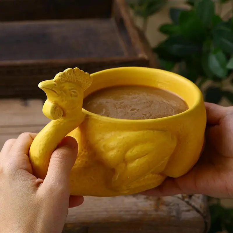 Ceramic Weird Cup 3D Chicken Funny Mug Portable Embossed Shape Coffee Cup Unique Gift Mugs Kitchen Supplies Accessories
Ceramic Weird Cup 3D Chicken Funny Mug Portable Embossed Shape Coffee Cup Unique Gift Mugs Kitchen Supplies Accessories