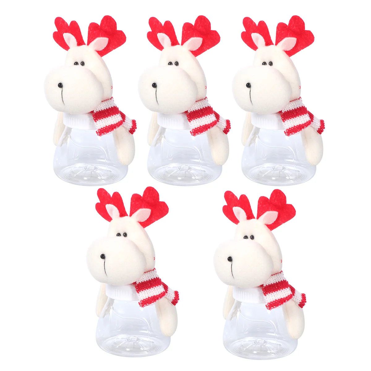 5pcs Christmas Candy Jars Goody Containers Cartoon Decorative Toy Ornament for Home Shop Elk
5pcs Christmas Candy Jars Goody Containers Cartoon Decorative Toy Ornament for Home Shop Elk