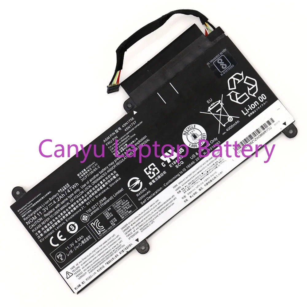 45N1756 45N1757 45N1752 45N1753 45N1754 45N1755 battery For Lenovo ThinkPad E450 E450C E460 E460C E455
45N1756 45N1757 45N1752 45N1753 45N1754 45N1755 battery For Lenovo ThinkPad E450 E450C E460 E460C E455