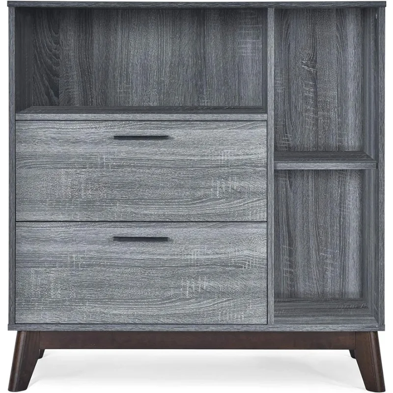 

Christopher Knight Home 313953 CABINETS, Sonoma Grey Oak + Wenge