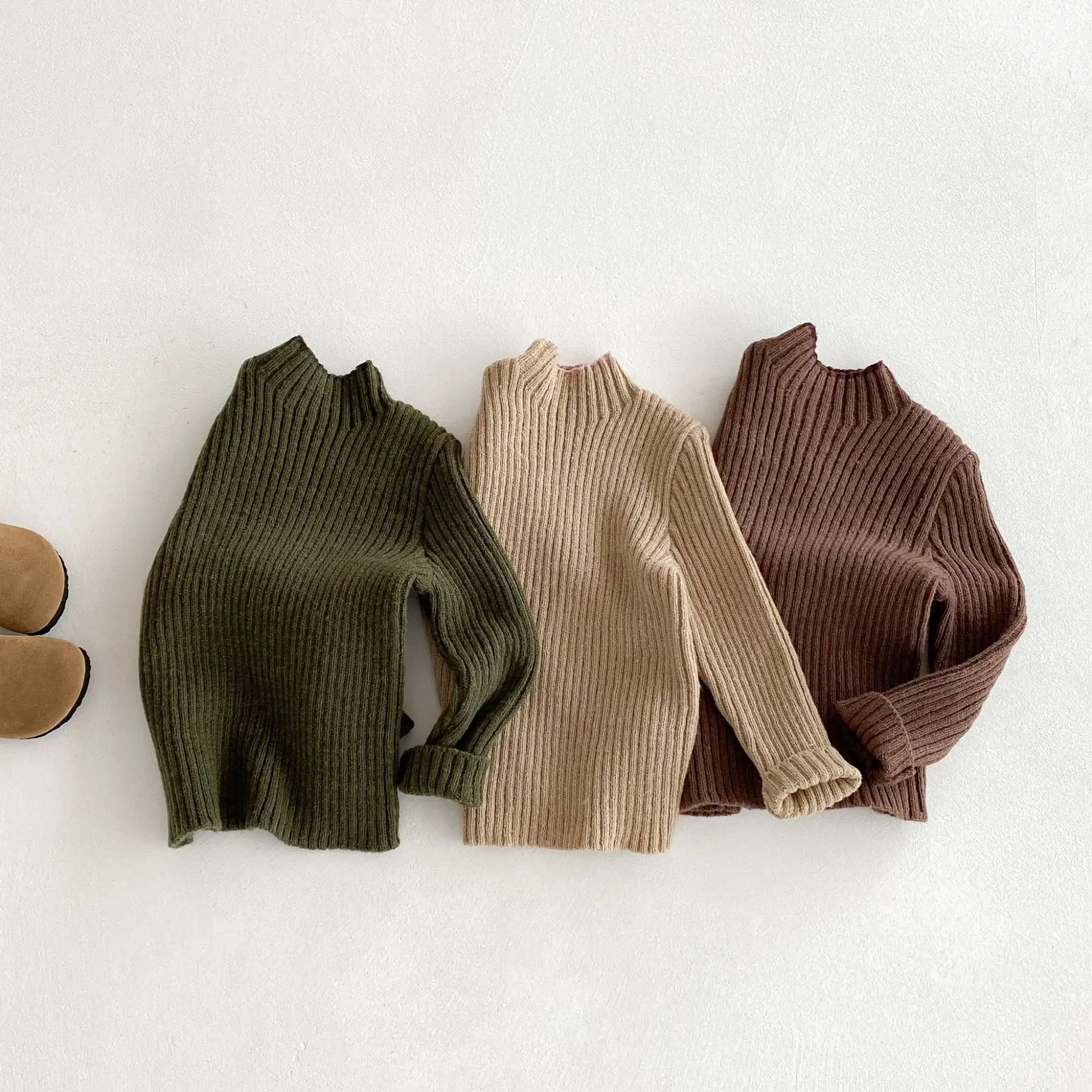 2025 Autumn New Children Long Sleeve Sweater Girls Knit Shirts Cotton Baby Knitted Pullover Kids Casual Sweater Infant Clothes 24 Sce2fc59fc55b4193b070605d5c501473W