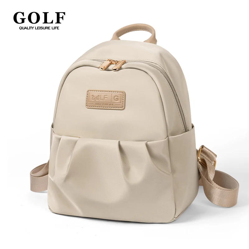 

GOLF New in Back Pack Bag Waterproof Backpack youth Women's Bbags Promotion Pink Stylish College Female Bag Casual Fashion 2024