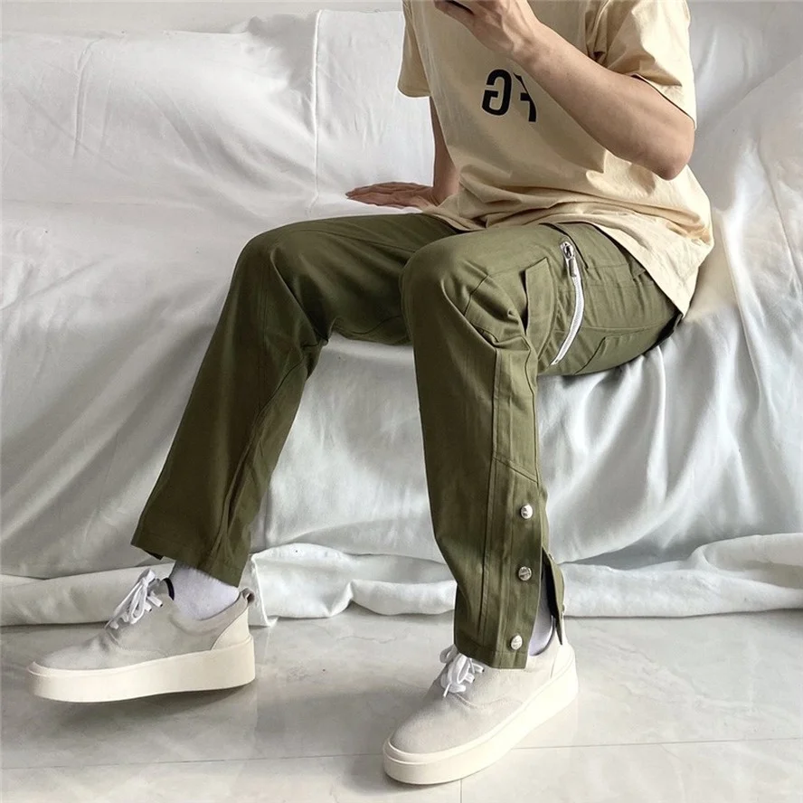 RHUDE Cargo Men Women 1:1 High Quality Side Cover Zipper Pocket Rhude Pants Yellow Drawstring Trousers Thick Fabric
RHUDE Cargo Men Women 1:1 High Quality Side Cover Zipper Pocket Rhude Pants Yellow Drawstring Trousers Thick Fabric