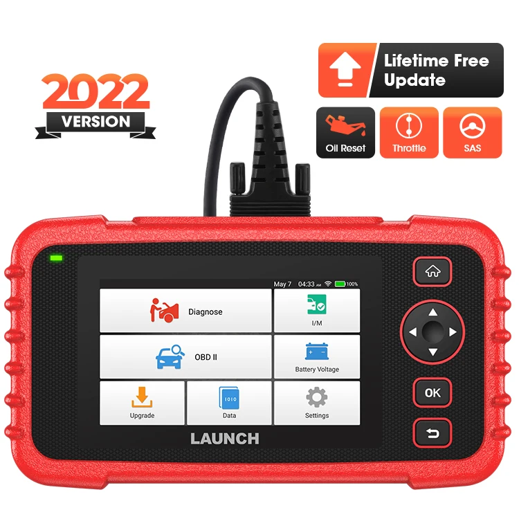 LAUNCH CRP123X OBD2 Professional Automotive Code Reader for Engine Transmission ABS SRS Diagnostics toolscustom
LAUNCH CRP123X OBD2 Professional Automotive Code Reader for Engine Transmission ABS SRS Diagnostics toolscustom