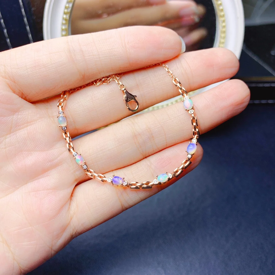 【M&T】2022 new natural color Opal Lady bracelet sterling silver 925 bracelet romantic sweet party engagement wedding gift
【M&T】2022 new natural color Opal Lady bracelet sterling silver 925 bracelet romantic sweet party engagement wedding gift