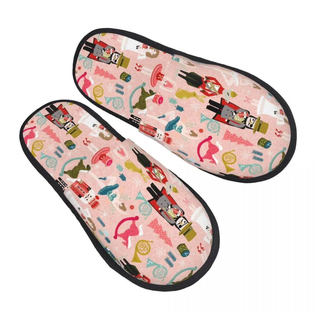 Custom Print Women Nutcracker Ballet Dancer House Slippers Soft Warm Memory Foam Fluffy Slipper Indoor Outdoor Shoes
Custom Print Women Nutcracker Ballet Dancer House Slippers Soft Warm Memory Foam Fluffy Slipper Indoor Outdoor Shoes